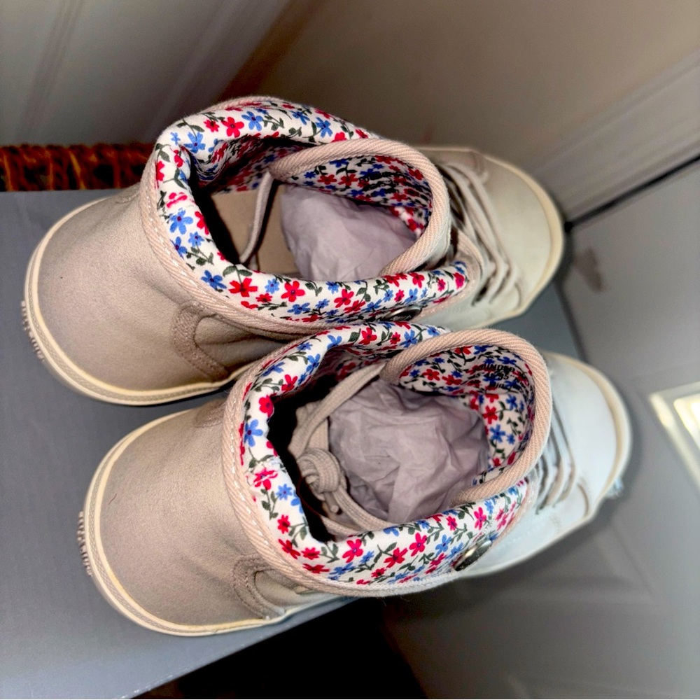 Palladium Women's Aventure Sneaker Lotus Canvas Hi Top Shoes -Size US 8 - Picture 12 of 12